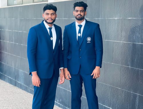 TWO STUDENTS FROM SAHRDAYA COLLEGE IN THE INDIAN TEAM FOR THE WORLD UNIVERSITY HANDBALL TOURNAMENT