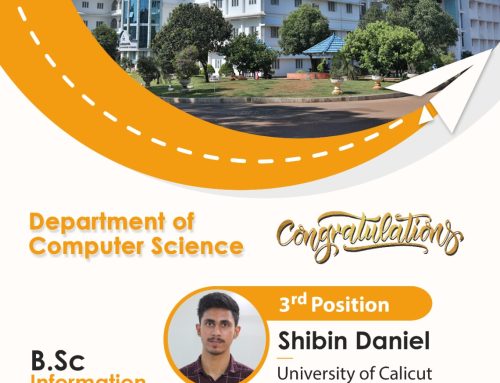 UNIVERSITY TOPPER BSc IT 2021-2023 BATCH