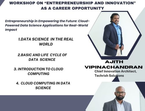 “WORKSHOP ON “ENTERPRENEURSHIP AND INNOVATION AS A CAREER OPPORTUNITY”