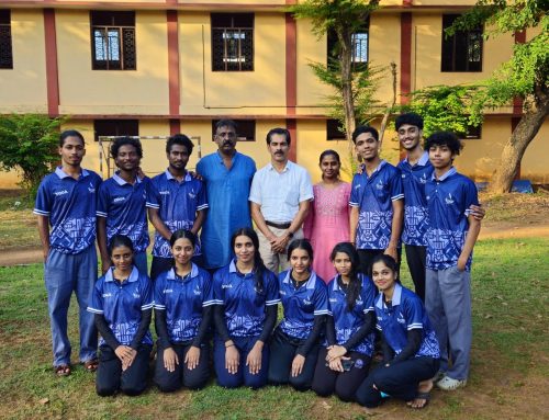 Calicut University Yogasana competition Men and Women team won Overall Runner Up Trophy