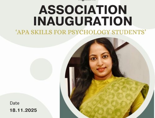ASSOCIATION INAUGURATION OF PG DEPARTMENT OF PSYCHOLOGY 2025- 26