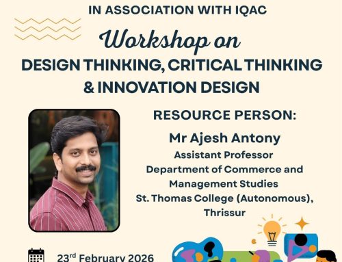 “Workshop on Design Thinking, Critical Thinking & Innovation”
