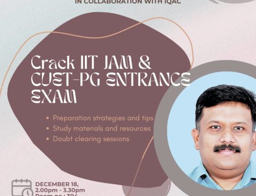 Orientation Talk on IIT-JAM and CUET-PG Entrance Examinations